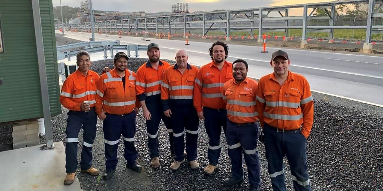 Andrew Woods 2nd from left ABTS 2021 Winner