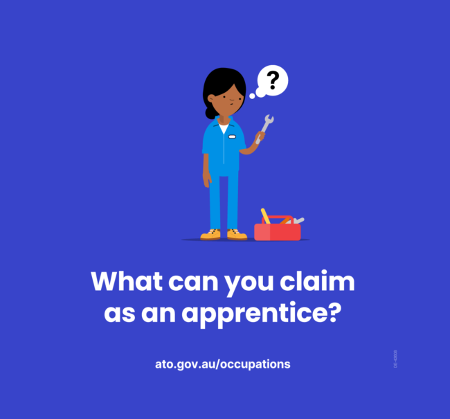 Apprentice_FBf What Apprentices and Trainees can Claim at TAX TIME!